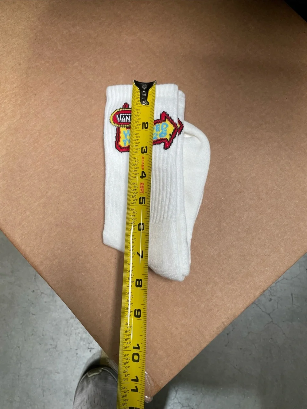Vans Warped Tour 2026 White Socks Merch